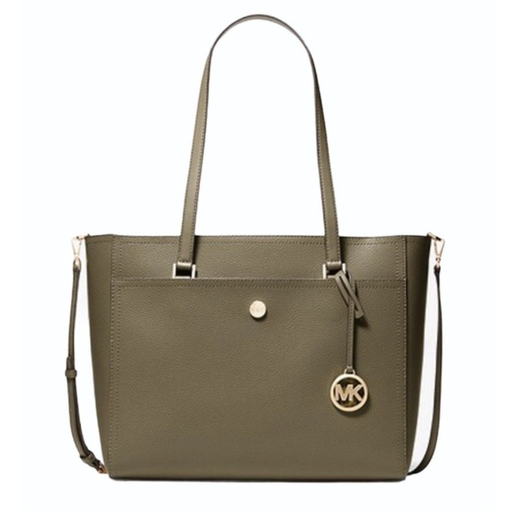 MICHAEL KORS 3-in-1 Large Pebbled Leather Tote Bag - Picture 6 of 7